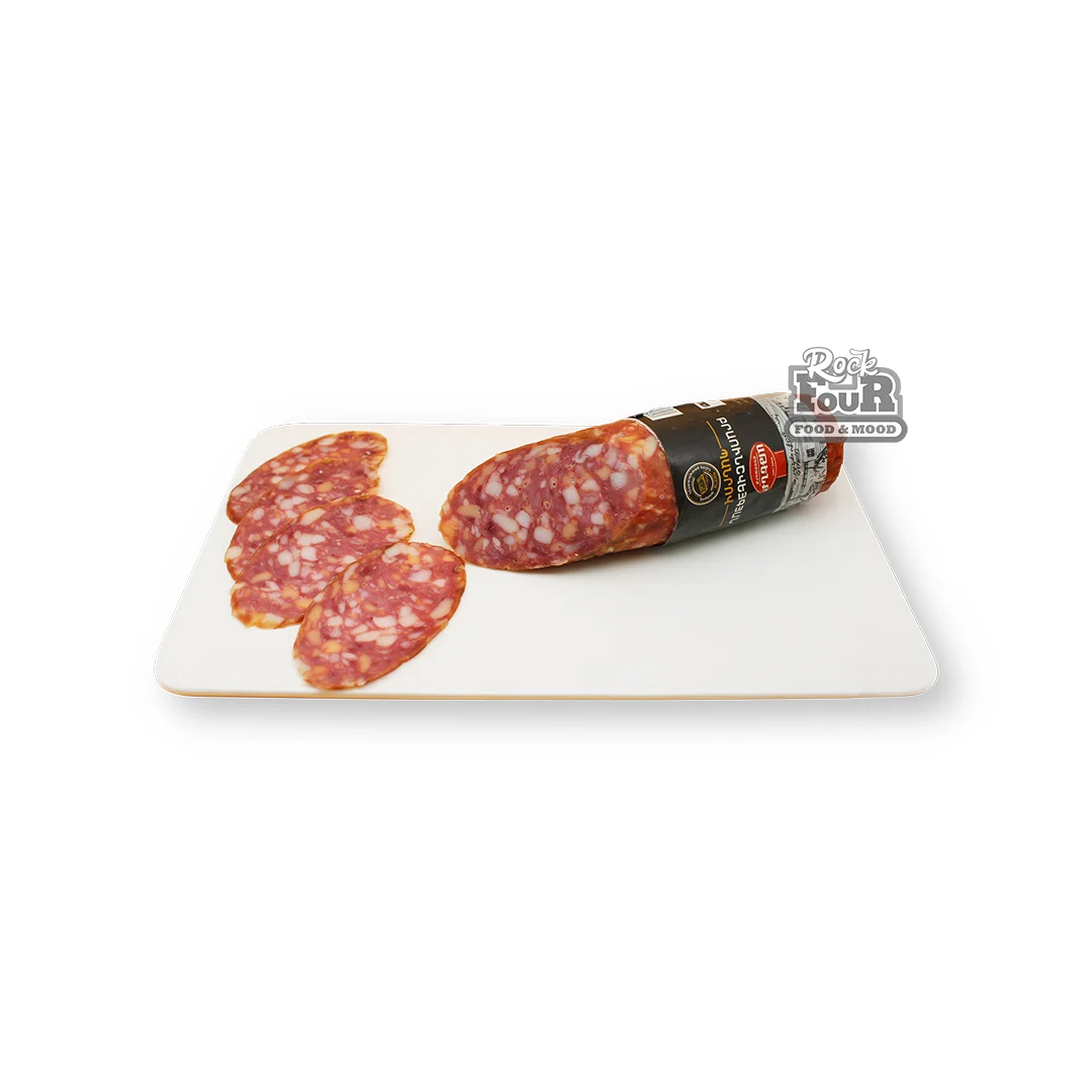 Sausage semi-smoked "Atenk Braunschweiger with cheese", kg